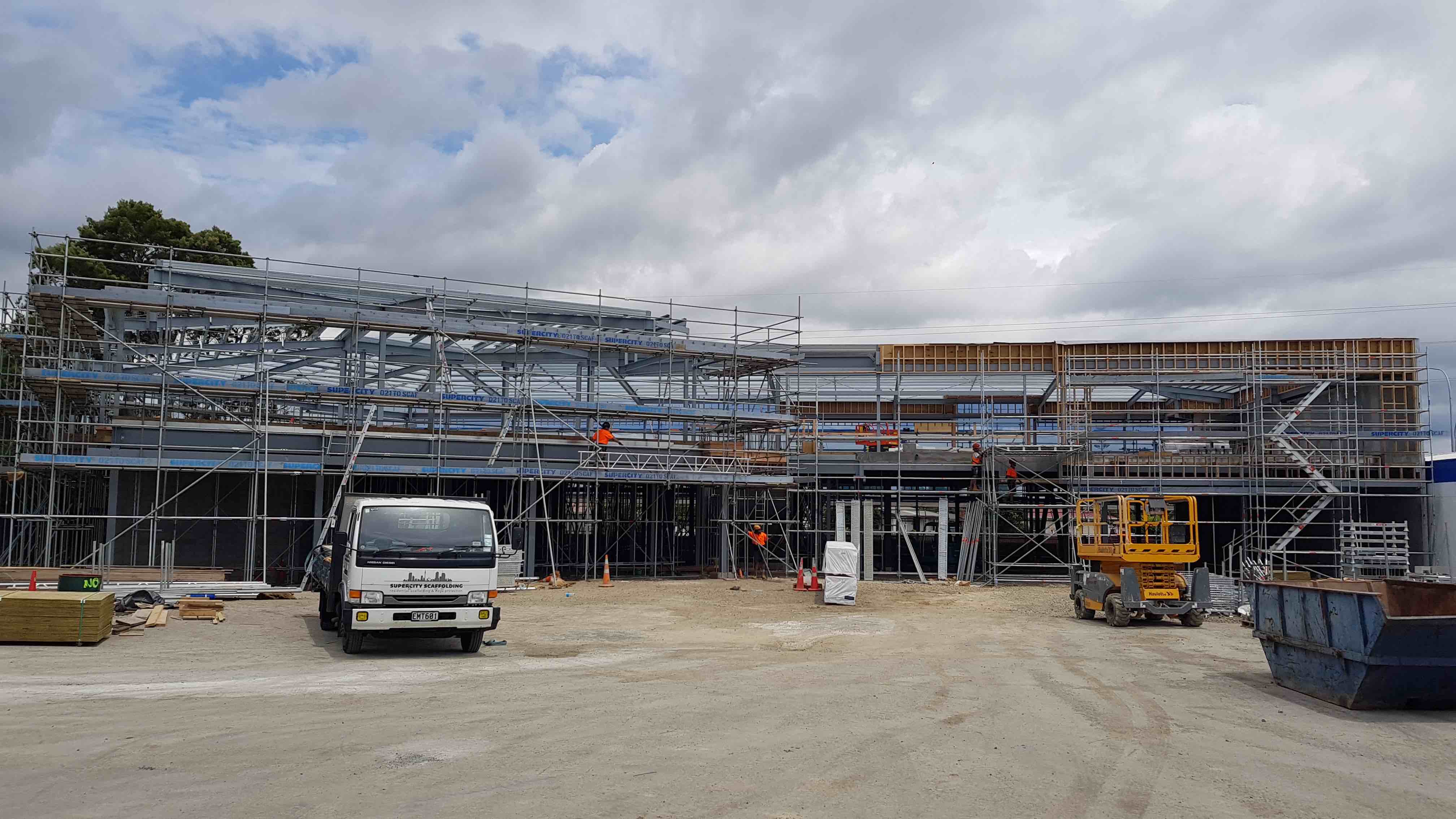 commercial scaffolding in west auckland